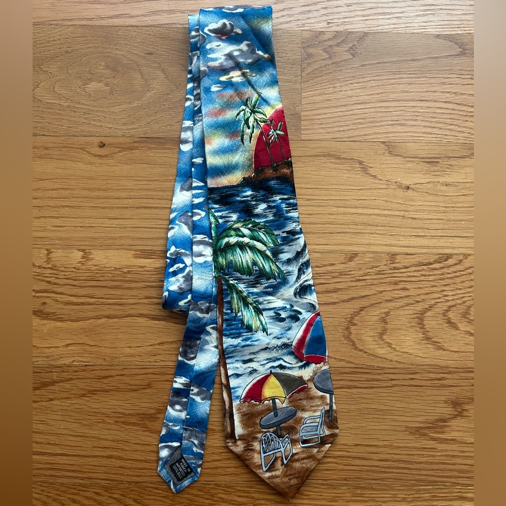 John Weitz Tropical Silk Necktie